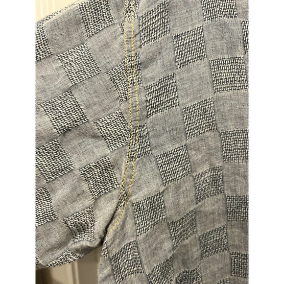 Territory Ahead Linen Shirt Men's XL Button-Up Chambray Blue Casual - Picture 5 of 6